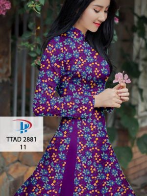 Vải Áo Dài Hoa Nhí AD TTAD 2881 29