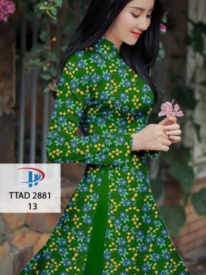 Vải Áo Dài Hoa Nhí AD TTAD 2881 31