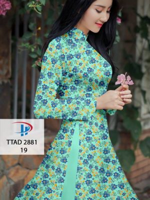 Vải Áo Dài Hoa Nhí AD TTAD 2881 37