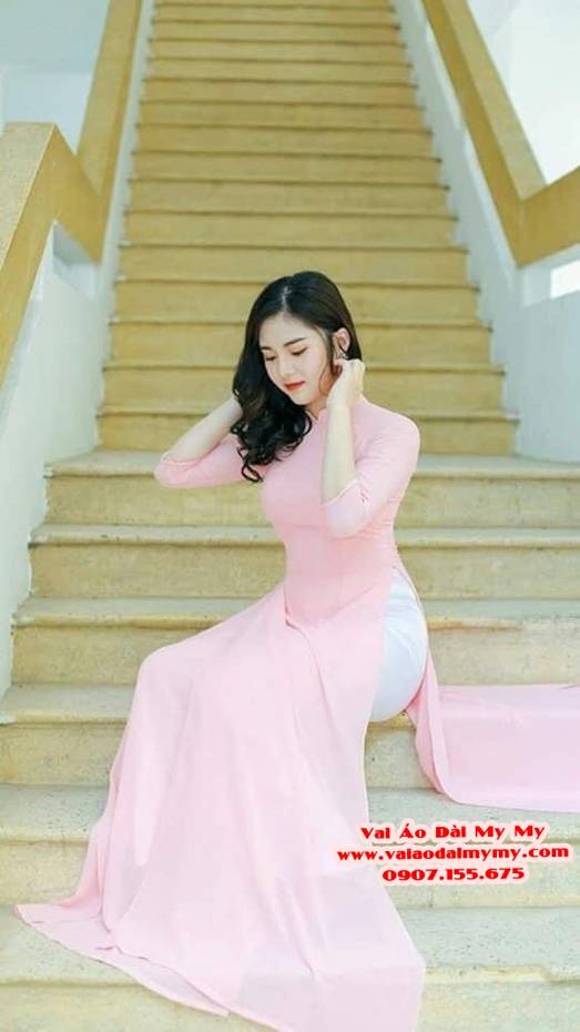 vai ao dai lua tron thai tuan hong phan