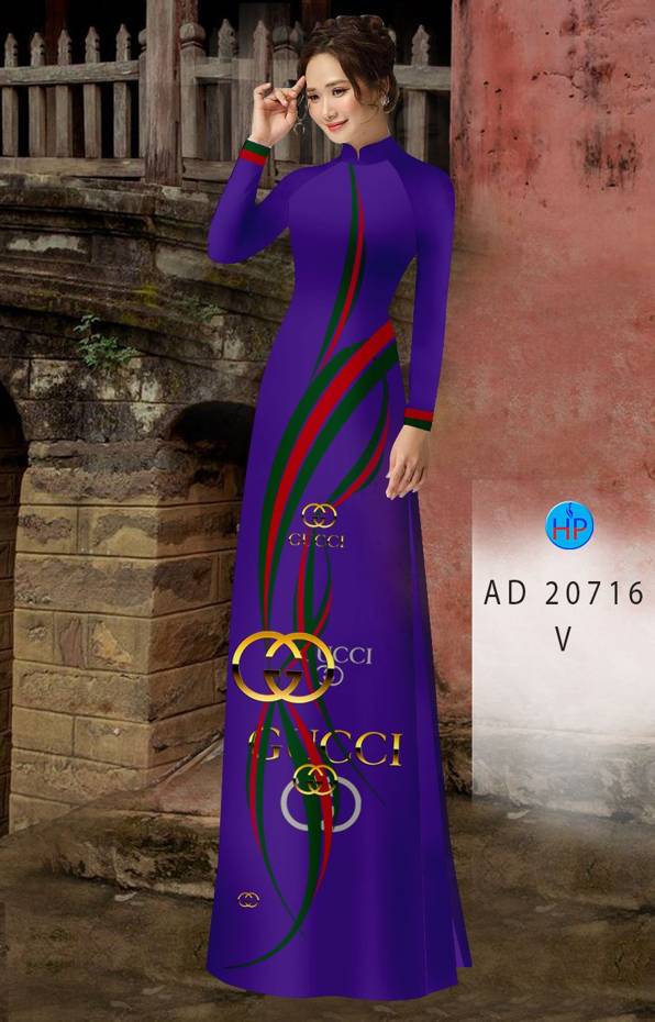 Vải Áo Dài Logo Gucci AD 20716 41