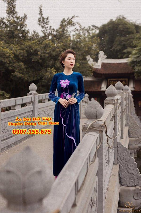 ao dai nhung cao cap hien nay 1