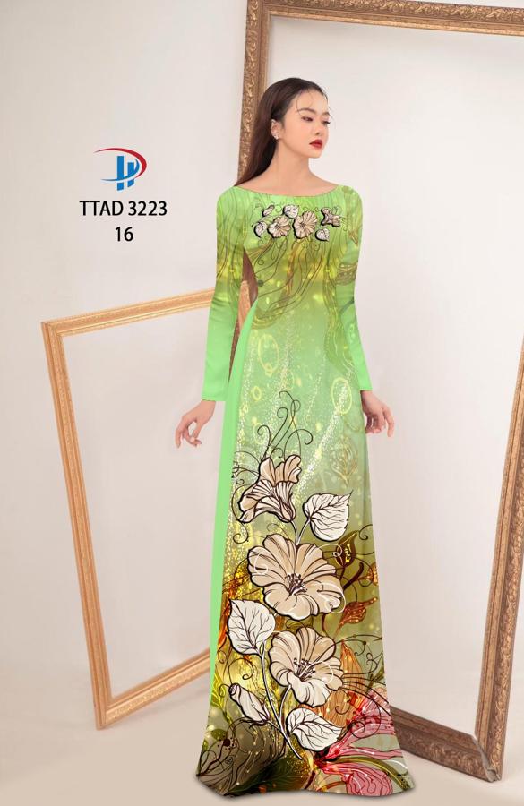 Một chiếc áo dài hoa 3D sẽ làm nổi bật vẻ đẹp tuyệt vời của phong cách trang phục truyền thống Việt Nam. Hãy xem hình ảnh và cảm nhận sự tinh tế và cầu kỳ của áo dài hoa 3D này.