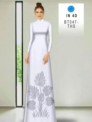 1715265116 961 vai ao dai hoa in chim 4d ad bt047