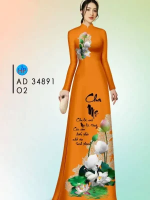 1718074226 205 vai ao dai hoa sen thu phap ad 34891