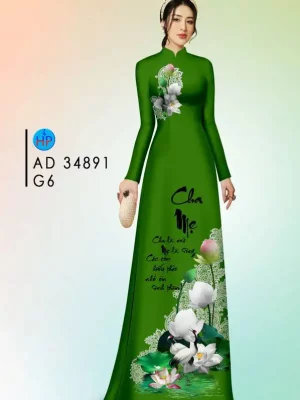 1718074226 467 vai ao dai hoa sen thu phap ad 34891