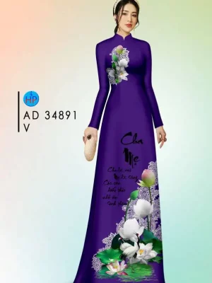 1718074227 920 vai ao dai hoa sen thu phap ad 34891