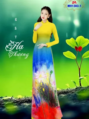 1718767537 328 vai ao dai hoa sen ad mh1385