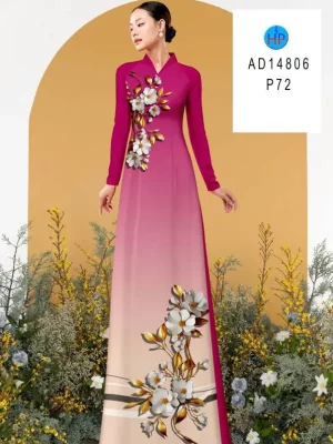 1723514028 601 vai ao dai hoa in 3d ad 14806