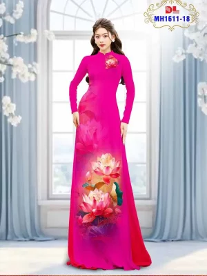 1730340101 556 vai ao dai hoa sen ad mh1611