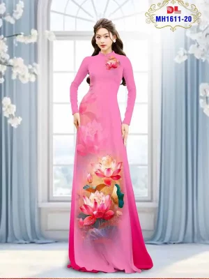 1730340101 940 vai ao dai hoa sen ad mh1611