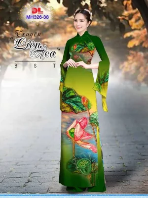 1731035504 477 vai ao dai sang trong hoa sen ad mh326