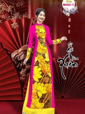 1731118723 33 vai ao dai hoa sen ad mh422