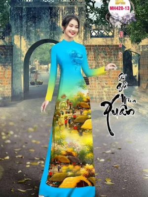 1731119222 487 vai ao dai canh lang que don tet ad mh420