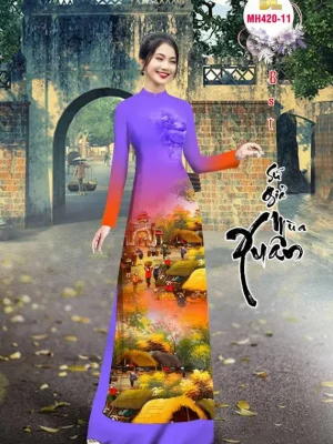 1731119222 628 vai ao dai canh lang que don tet ad mh420