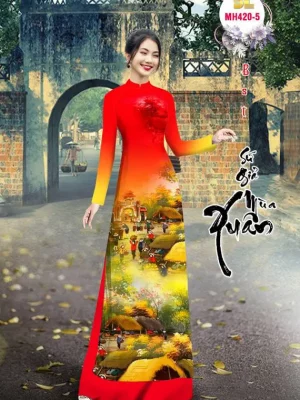 1731119224 437 vai ao dai canh lang que don tet ad mh420