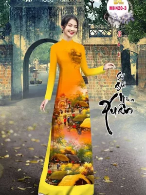 1731119224 704 vai ao dai canh lang que don tet ad mh420