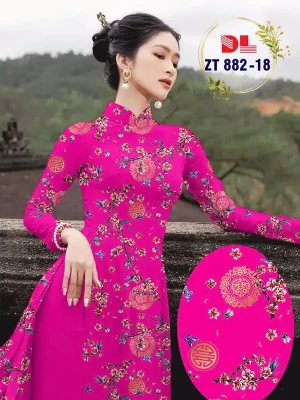 1733880968 61 vai ao dai hoa dao tet ad zt882