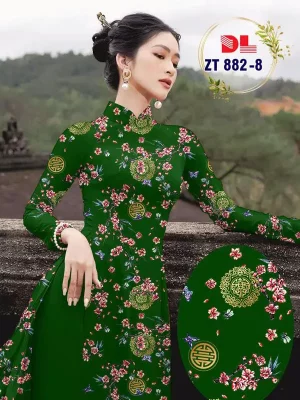 1733880970 632 vai ao dai hoa dao tet ad zt882