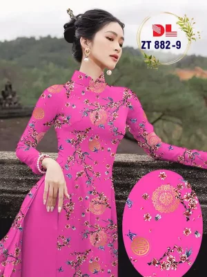 1733880970 915 vai ao dai hoa dao tet ad zt882