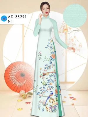 1734322642 877 vai ao dai hoa va chim ad 35291