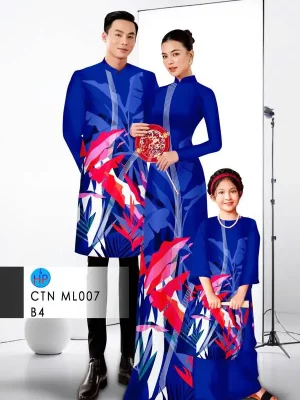 1734574114 447 vai ao dai gia dinh hoa 3d ad ctnml007