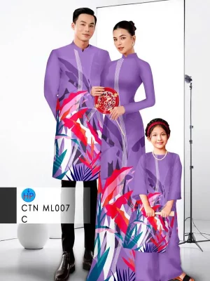 1734574115 762 vai ao dai gia dinh hoa 3d ad ctnml007