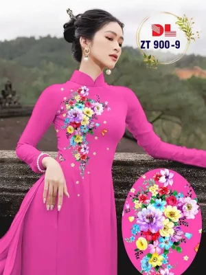 1734665299 266 vai ao dai hoa cuc ad zt900