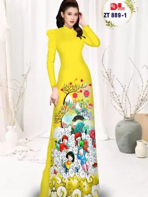 1735955211 794 vai ao dai cac be don tet ad zt889