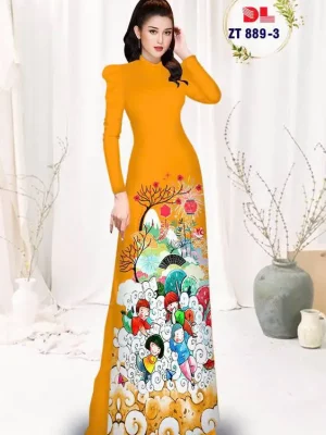 1735955212 316 vai ao dai cac be don tet ad zt889