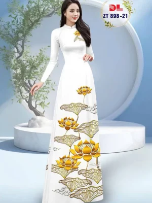 1736126844 518 vai ao dai hoa sen vang ad zt898