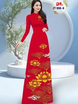 1736126846 97 vai ao dai hoa sen vang ad zt898