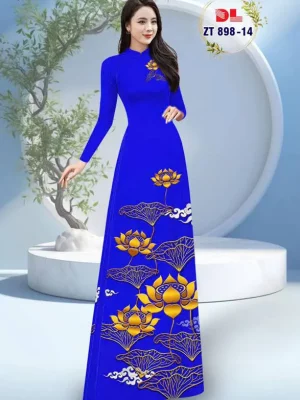 1736126847 301 vai ao dai hoa sen vang ad zt898