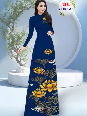 1736126847 496 vai ao dai hoa sen vang ad zt898