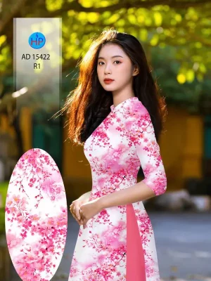 1736562895 705 vai ao dai hoa dao ad 15422