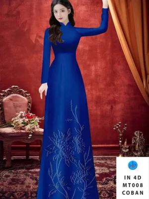 1738890752 5 vai ao dai hoa in chim 4d ad mt008