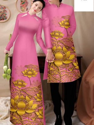 1747186617 595 vai ao dai cap doi hoa sen ad ctnth053