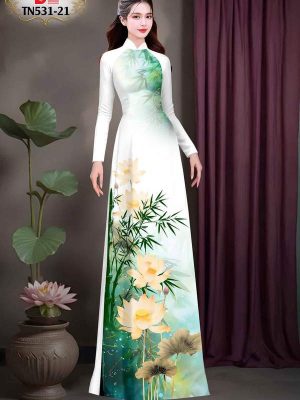 1747447085 166 vai ao dai hoa sen ad tn531