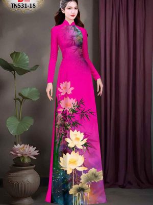 1747447085 519 vai ao dai hoa sen ad tn531