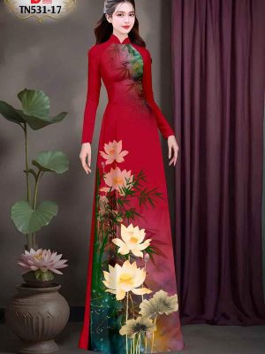 1747447085 827 vai ao dai hoa sen ad tn531