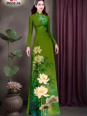 1747447088 344 vai ao dai hoa sen ad tn531
