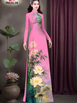 1747447089 95 vai ao dai hoa sen ad tn531