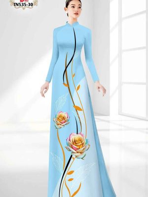 1747620185 280 vai ao dai hoa hong ad tn535