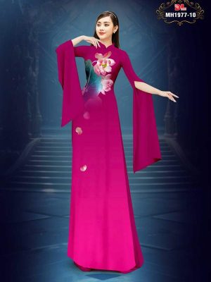 1747789821 693 vai ao dai hoa sen ad mh1977