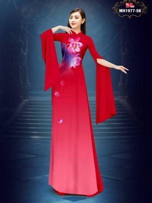 1747789822 173 vai ao dai hoa sen ad mh1977