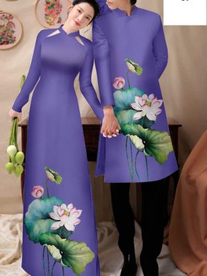 1748328249 69 vai ao dai gia dinh hoa sen ad ctnth060