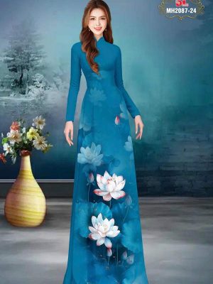 1748328751 983 vai ao dai hoa sen ad mh2087