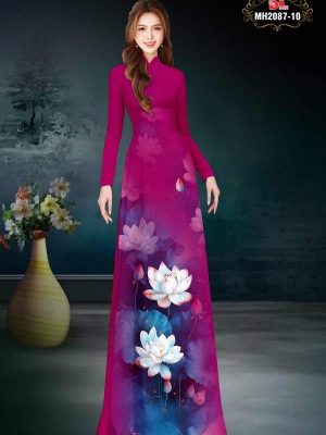 1748328755 602 vai ao dai hoa sen ad mh2087