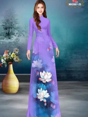 1748328757 101 vai ao dai hoa sen ad mh2087