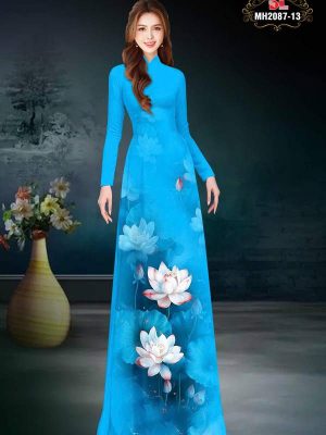 1748328757 138 vai ao dai hoa sen ad mh2087